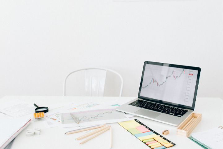Work Station Of One Of The Virtual Marketing Assistants