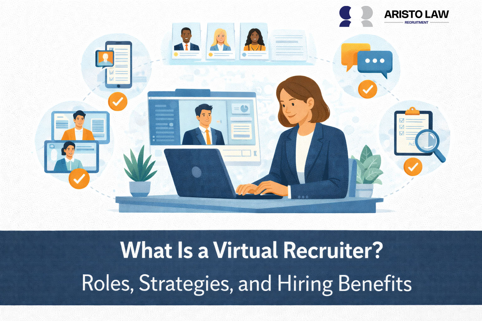 What is a virtual recruiter?