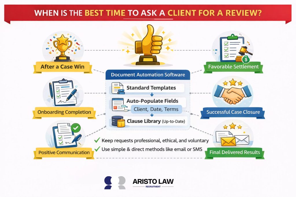 Best time to ask for a review