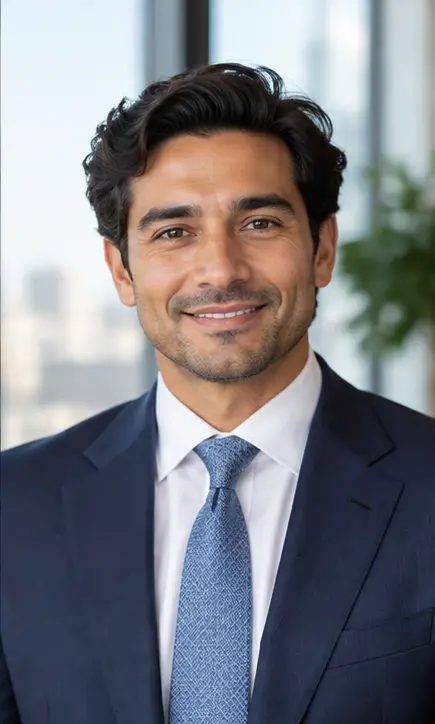 Portrait of Adrian Santos