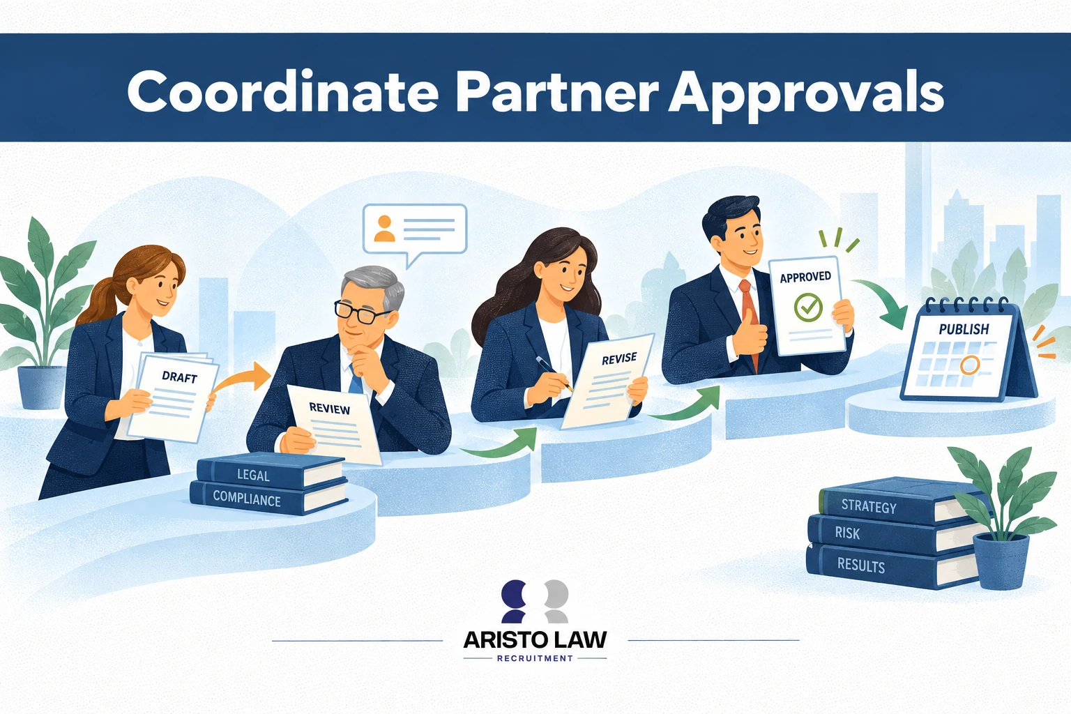 7. Coordinate partner approvals