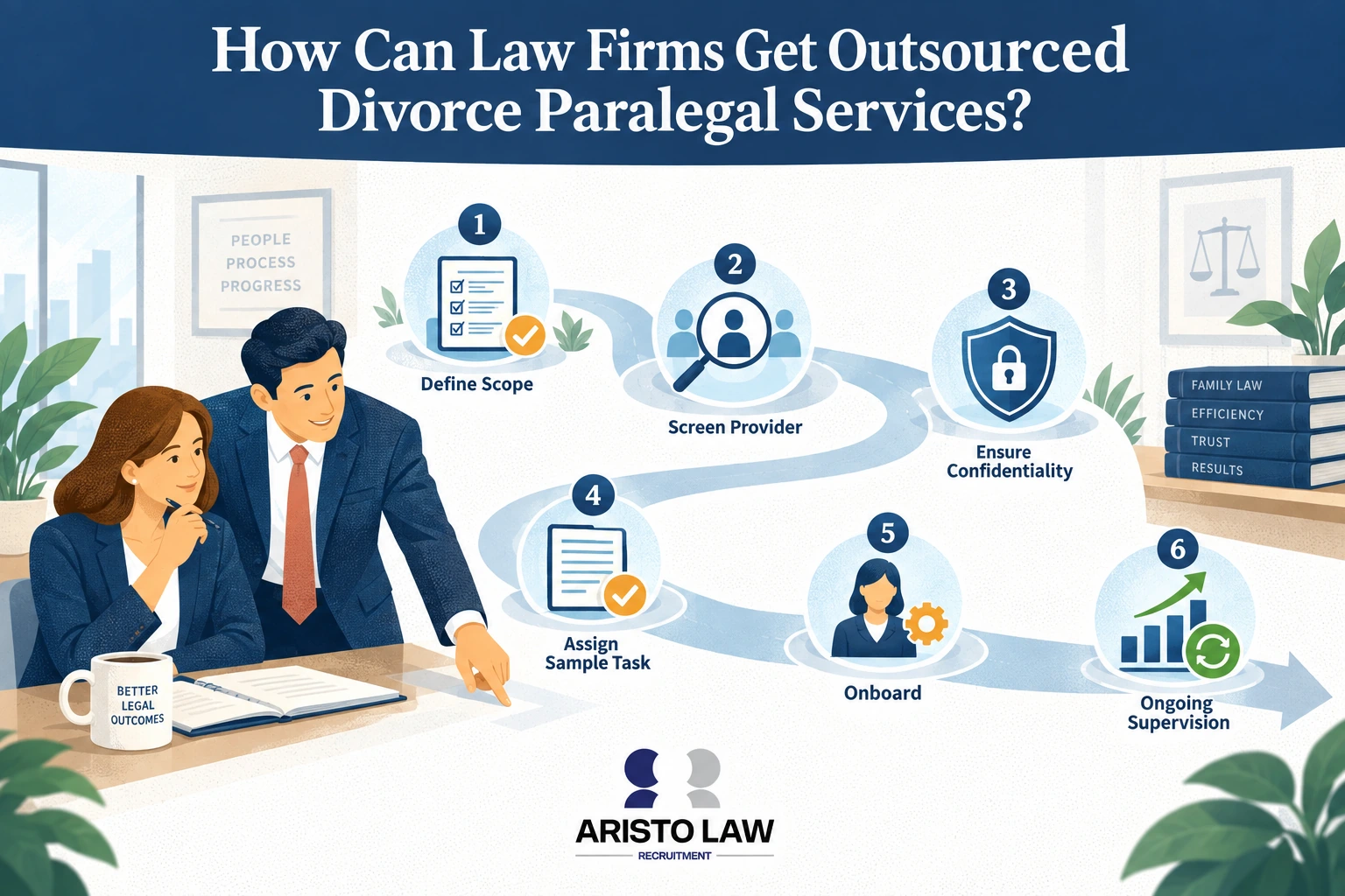 How can law firms get outsourced divorce paralegal services?