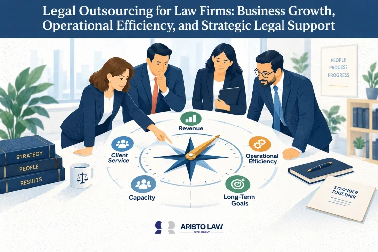 Legal outsourcing aligned with law firm business goals. Lawyers outsource operational tasks to dedicate more resources to revenue, client service, and practice growth.