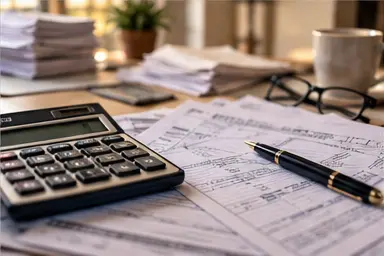Tax notices, records, and filing documents
