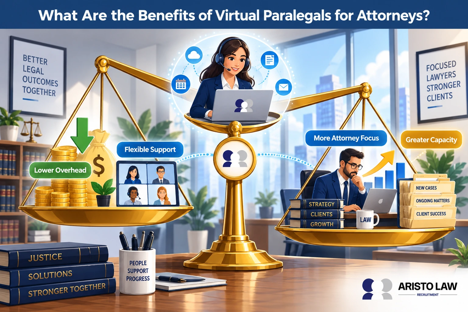 What are the benefits of virtual paralegals for attorneys?