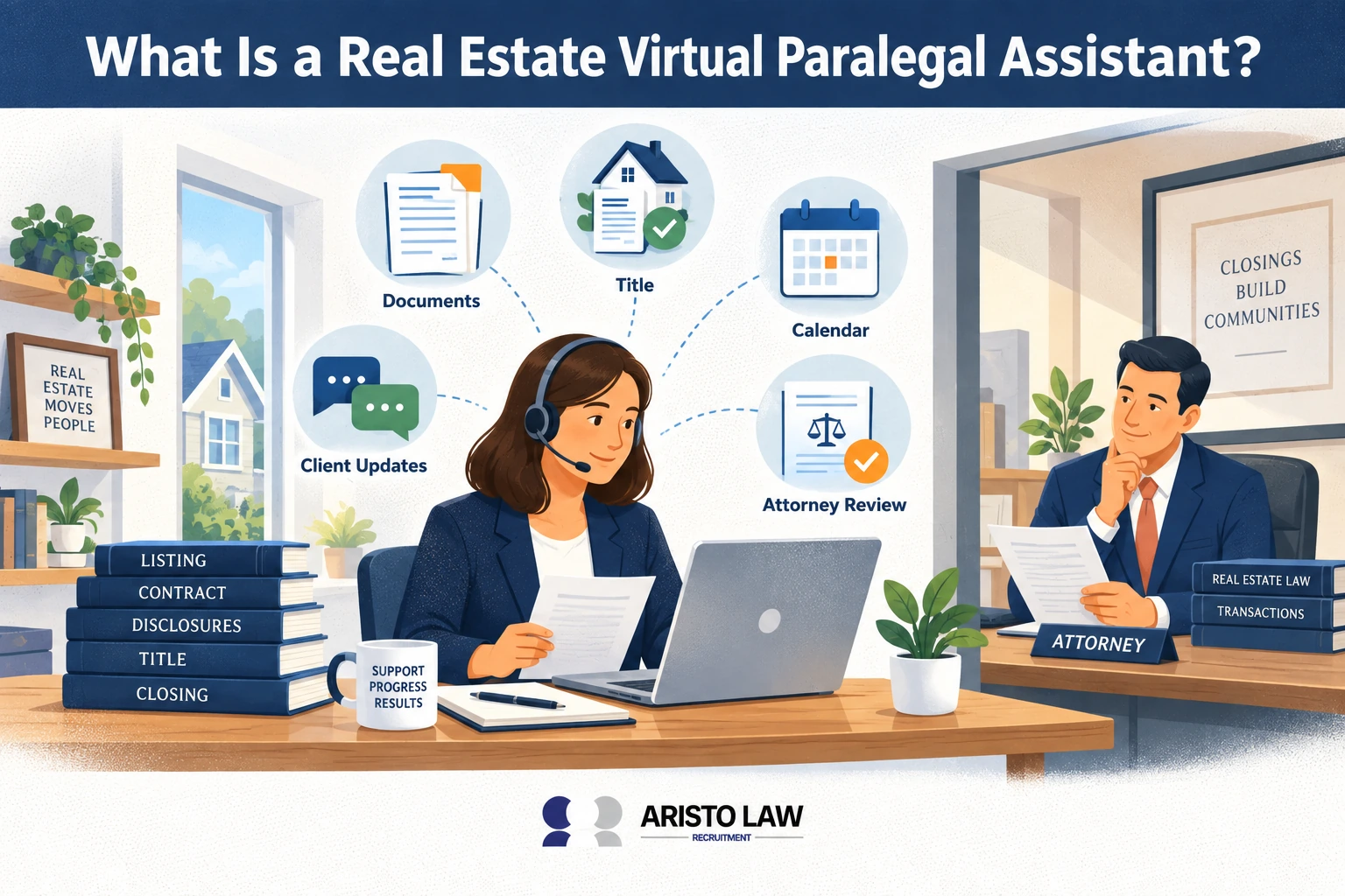 What is a real estate virtual paralegal assistant?