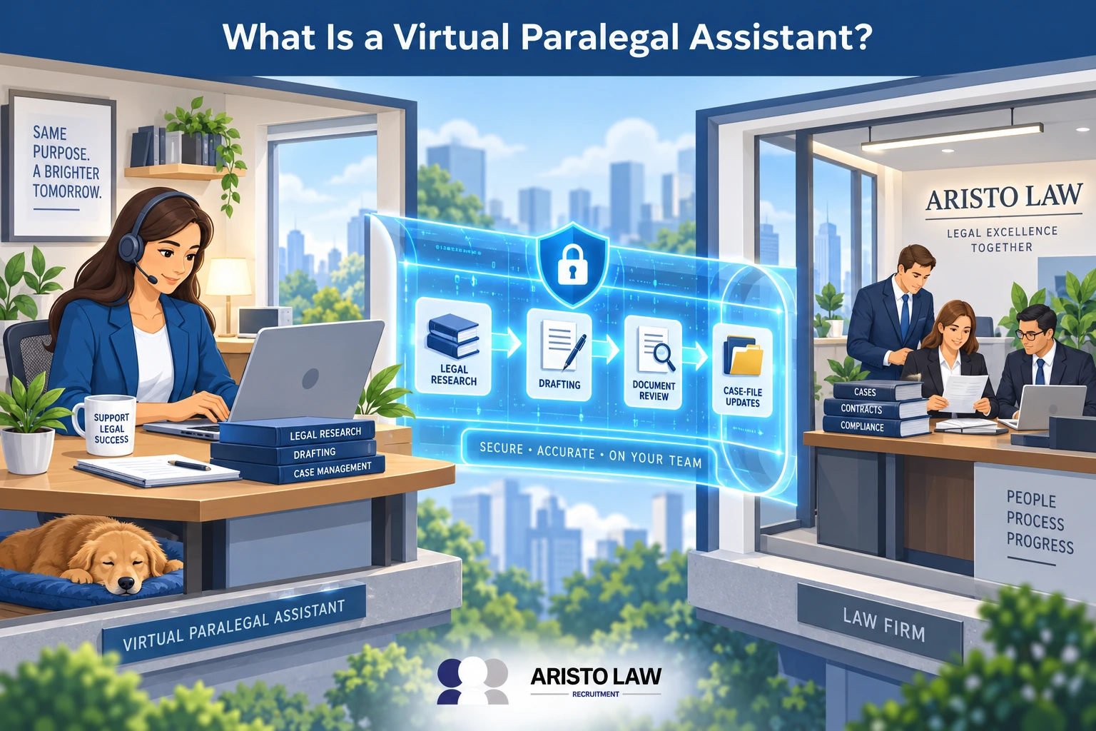 What is a virtual paralegal assistant?