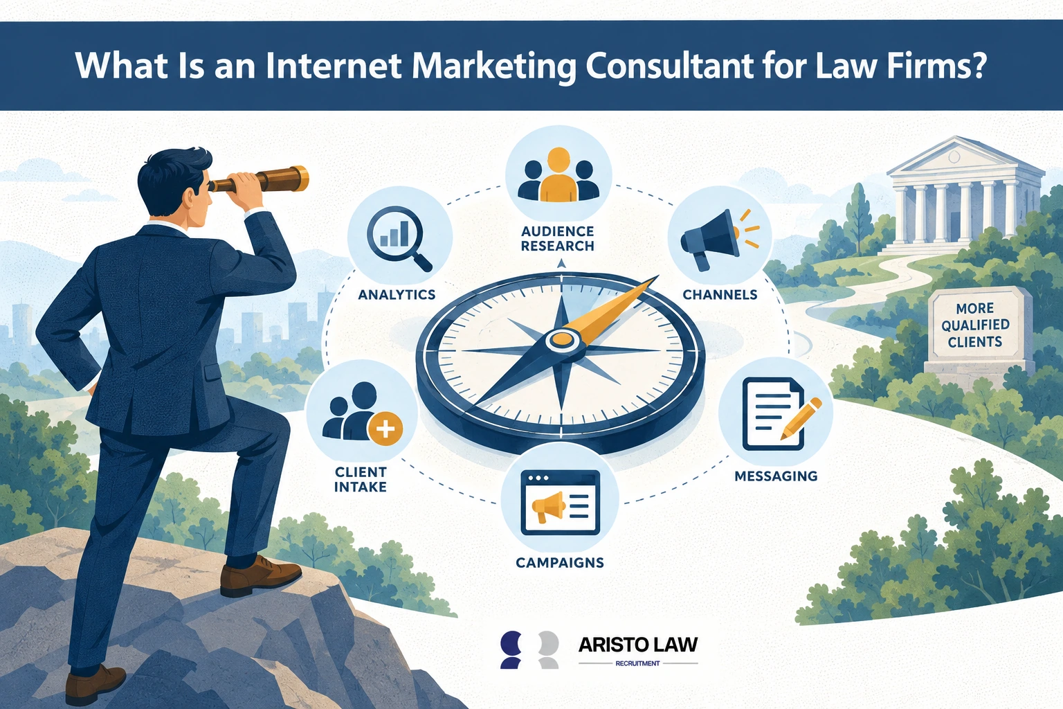 What is an internet marketing consultant for law firms?