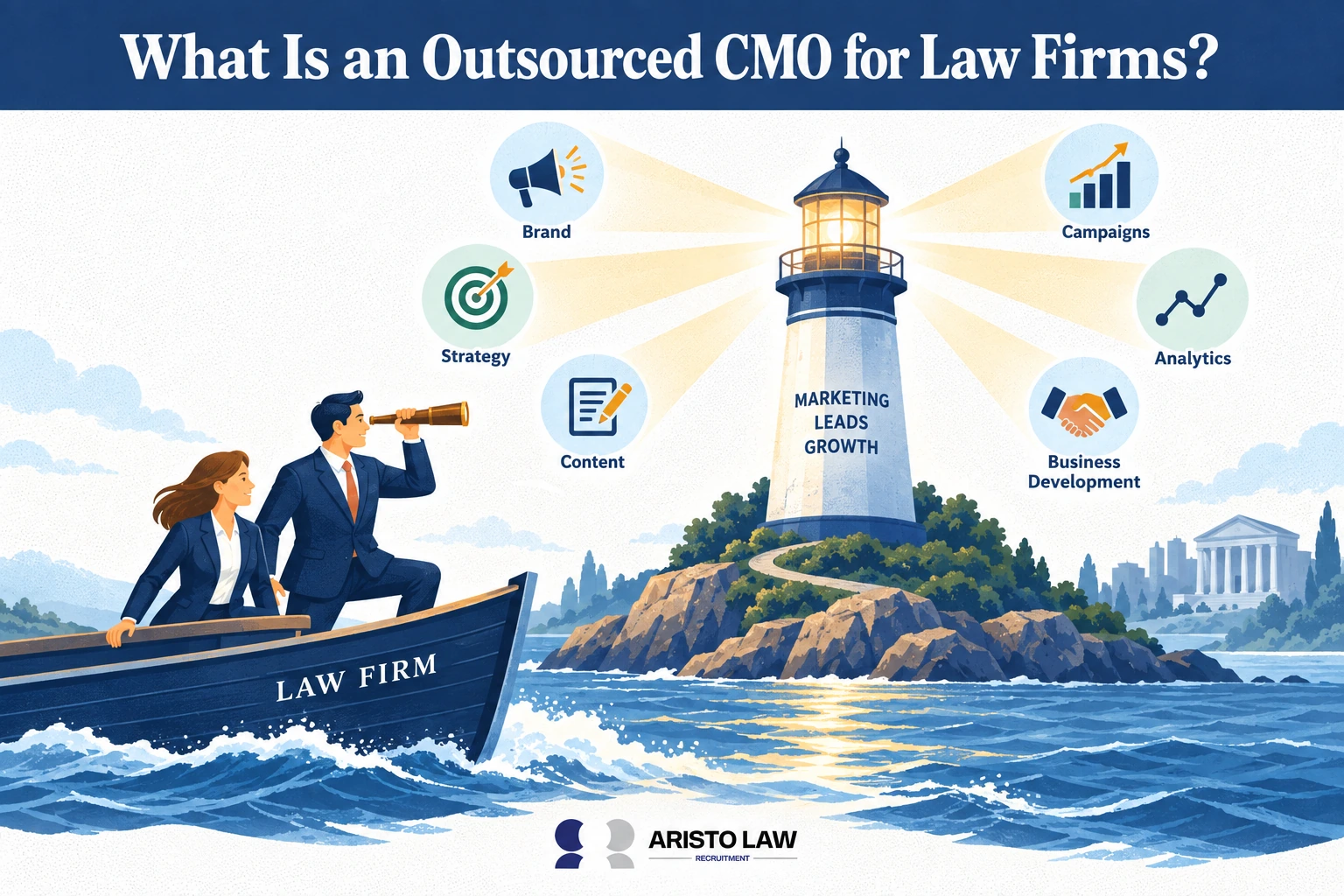 What is an outsourced CMO for law firms?