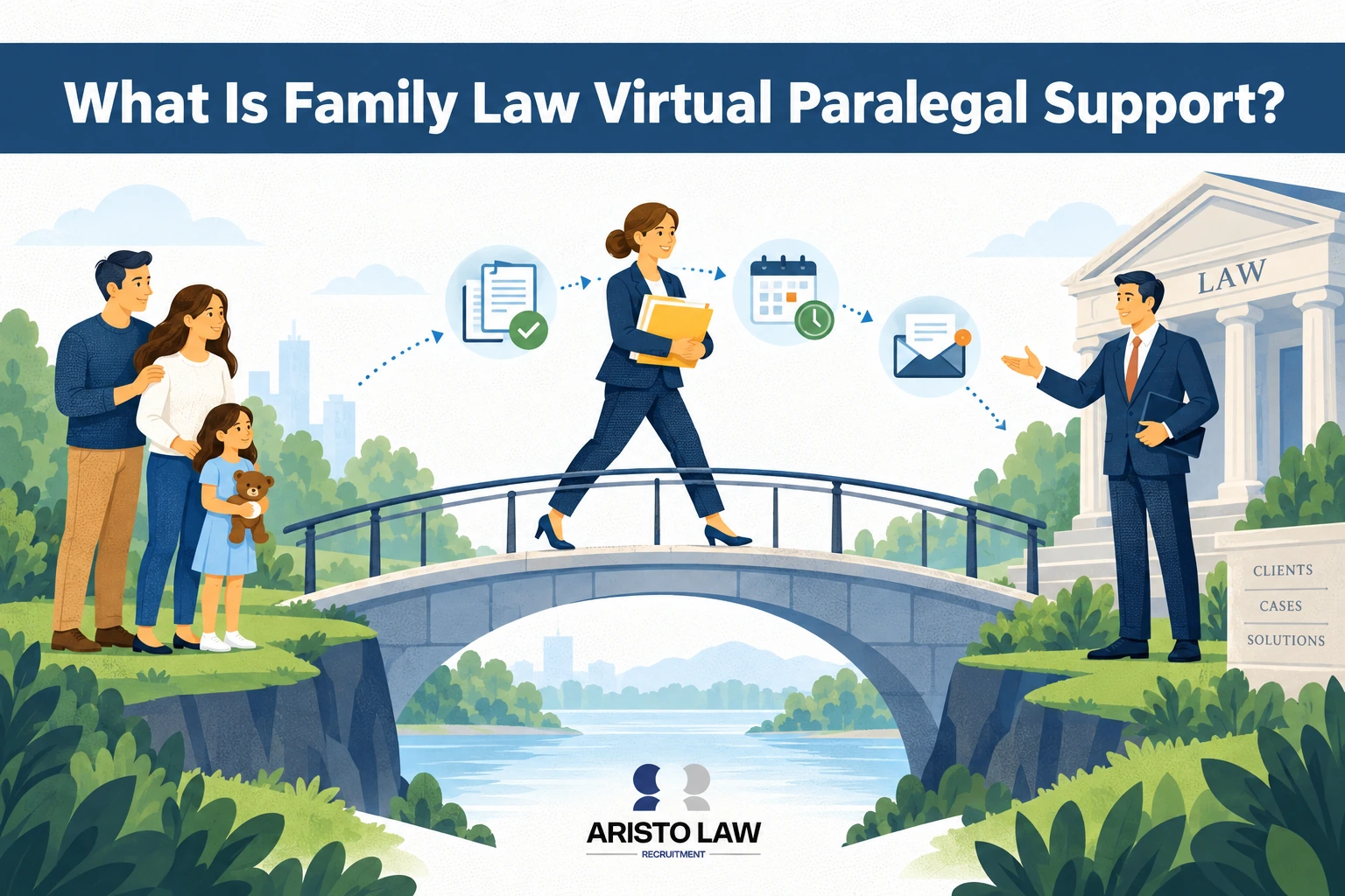 What is family law virtual paralegal support?