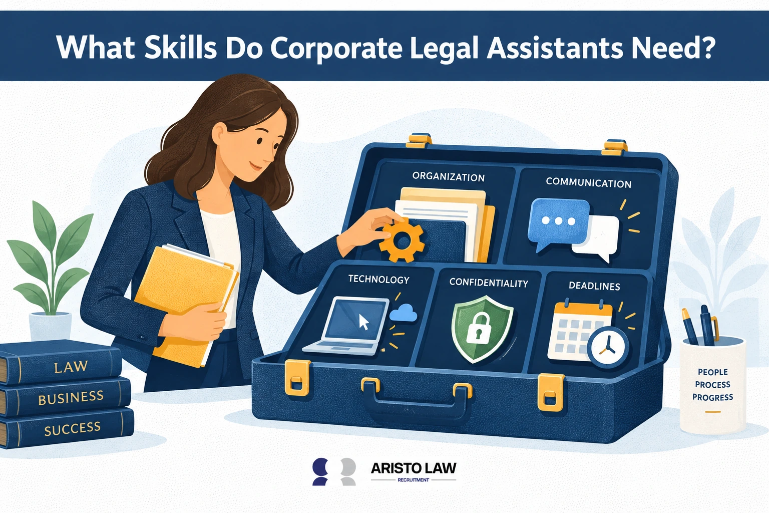 What skills do corporate legal assistants need?