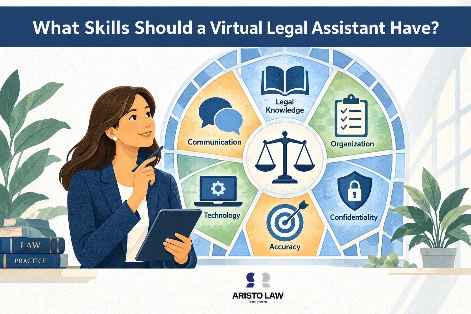 What skills should a virtual legal assistant have?